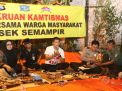 Kapolres Tanjung Perak Gelar Cangkrukan Kamtibmas Bersama Warga Sidotopo