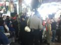 Polsek Semampir Gelar Operasi Penertiban Masker Bareng Satpol PP & Koramil di Wisata Religi Ampel