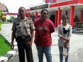 Babinkamtimas Kenjeran, Pam Ibadah Minggu di Gereja Nazareth