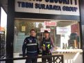 Patroli Depo Pertamina, Satsabhara Polres Tanjung Perak Sampaikan Pesan Kamtibmas