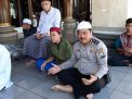 Gelar Jumat Darling, Babinkamtibmas Ampel Sampaikan Pesan Anti Radikalisme