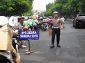 Polsek Pabean Cantikan Jaring Puluhan Pelanggar Dalam Razia Sepeda Motor di Jalan Gili