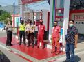 Patroli di SPBU, Polsek Asemrowo Sampaikan Pesan Waspada Aksi Jambret