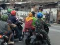 Unit Lantas Polsek Asemrowo Lakukan Pengaturan Sore Bantu Kepulangan Para Pekerja