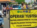Polsek Semampir Lakukan Operasi Yustisi Protokol Bersama Kecamatan & Koramil