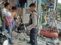 Satsabhara Polres Tanjung Perak Patroli Pemukiman Sambil Titip Pesan Kamtibmas