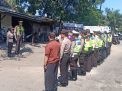 Kabag Ops Polres Tanjung Perak Pimpin Apel Persiapan Pengamanan Jalur Bonek