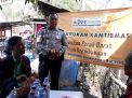 Babinkamtibmas Perak Barat Sosialisasi SPKT Door To Door Ke Pengunjung Warung