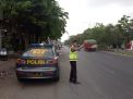 Antisipasi Macet, Polsek Krembangan Atur Lalu Lintas Pagi-Sore