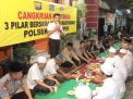 Pesan Kapolres Tanjung Perak Untuk Jaga Kerukunan Menyambut Pileg & Pilpres