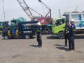 Satsabhara Polres Tanjung Perak Patroli Bareng Sekurit Pelindo, Antisipasi Parkir Liar