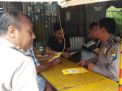 Babinkamtibmas Krembangan Utara Sosialisasikan SPKT Door To Door di Warung Kopi