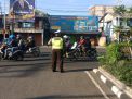 Polsek Krembangan Laksanakan Pengaturan Sore Sambil Sosialisasi Cegah Kecelakaan