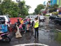 Polsek Pabean Cantikan Atur Lalu Lintas Sore, Cegah Kemacetan
