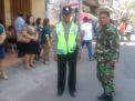 Babinkamtibmas Bongkaran PAM Kebaktian Minggu di Gereja GPPS