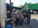 Polsek Krembangan Lakukan Pengamanan Jalur Bonek Ke Stadion GBT