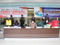 Polres Tanjung Perak Bersama Sekuriti Pelindo Lakukan Penjagaan Posko Pemudik di Pelabuhan GSN