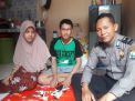 Babinkamtibmas Takal Kedinding Sampaikan Pesan Jaga Kerukunan Rumah Tangga