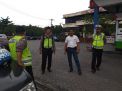 Polsek Krembangan Laksanakan PAM Jalur Bonek di SPBU Depan Hotel Antariksa