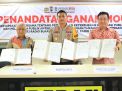 Kapolres Tanjung Perak Tandatangani MOU Bersama Radio SS & Radio Wijaya