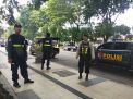 Satsabhara Polres Tanjung Perak Patroli Kendaraan Parkir Liar Bareng Pelindo