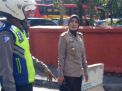 Kapolsek Pabean Cantikan Gabung Unit Lantas Lakukan Pengaturan Sore