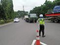 Cegah Kemacetan, Satlantas Polres Tanjung Perak Lakukan Pengaturan Rutin Setiap Sore