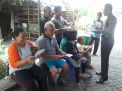 Cegah 3C, Babinkamtibmas Sidotopo Wetan Sampaikan Pesan Waspada Orang Tak Dikenal