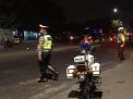 Satlantas Polres Tanjung Perak Lakukan Pengamanan Jalur Bonek