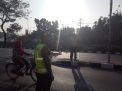 Polsek Kenjeran Atur Lalu Lintas Sore di Jalan Pogot