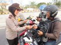 Kapolsek Pabean Cantikan Pimpin Operasi Zebra Semeru di Akses Suramadu