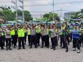 Kapolres Tanjung Perak Pimpin Apel Pengamanan Supporter Bonek