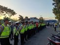 Kabag Ops Polres Tanjung Perak Pimpin Apel Persiapan Pam Jalur Bonek