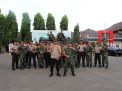 Kapolres Tanjung Perak Unjuk Kekuatan Personil Pengamanan Pemilu