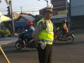 Beri Pelayanan Kepada Masyarakat Melalui Pengaturan Lalu Lintas Sore