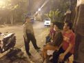 Babinkamtibmas Perak Utara Patroli Malam Sambil Sampaikan Pesan Waspada 3C
