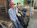 Satsabhara Polres Tanjung Perak Patroli di Pasar Ujung, Titip Pesan Waspada Orang Tak Dikenal