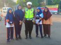 Satlantas Polres Tanjung Perak Gelar Rabu Narsis Disela-sela Kegiatan Pengaturan Pagi