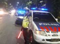 Unit Lantas Polsek Krembangan Gelar Patroli Malam di Tempat Rawan