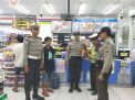 Unit Lantas & Unit Sabhara Polsek Asemrowo Gelar Patroli Malam di Mini Market
