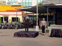 Kapolres Tanjung Perak Pimpin Upacara Harkitnas di Mako