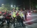 Polsek Kenjeran Gelar Patroli Malam di Taman Suroboyo, Antisipasi Aksi 3C