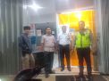 Pantau Keamanan di Kantor Bank, Polsek Semampir Laksanakan Patroli Malam