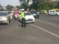 Polsek Pabean Cantikan Rutin Lakukan Pengaturan Lalu Lintas Pagi