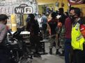 Polsek Krembangan Lakukan Penertiban Masker di Warkop Tambak Asri
