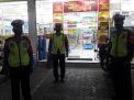 Pantau Keamanan Mini Market, Polsek Pabean Cantikan Lakukan Patroli Malam