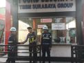 Satsabhara Polres Tanjung Perak Patroli Depo Pertamina, Antisipasi Kriminalitas