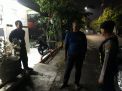 Satsabhara Polres Tanjung Perak Patroli Malam Pemukiman Jalan Tanjung Sadari