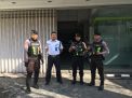 Satsabhara Polres Tanjung Perak Jaga Keamanan Kantor Bank Lewat Patroli Rutin
