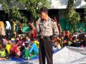 Babinkamtibmas Bulak Sambang SMPN 31 Sampaikan Pesan Rajin Belajar